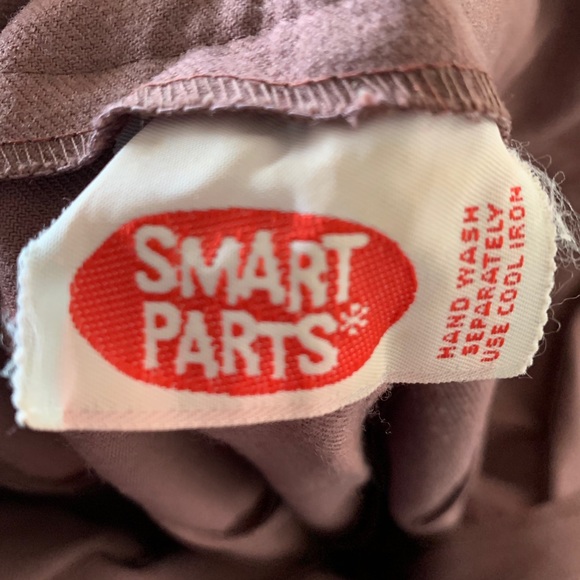 Roll Over Waist 70s era Wool Slacks Size 7 Vintage - Picture 4 of 4